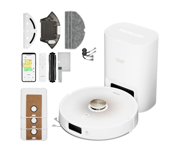 Sencor Odkurzacz automatyczny SRV 9485WH - 1609328 - zdjęcie